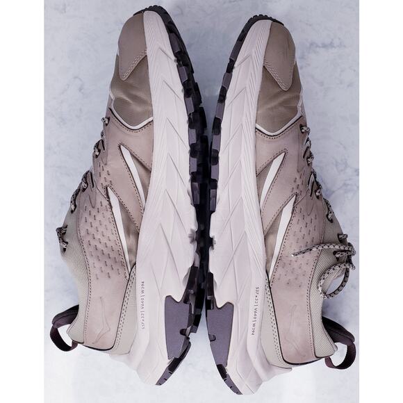 HOKA ANACAPA Low GTX Leather Mesh Hiking Shoes Sneakers Vibram Sole  Men's 13D - Picture 10 of 14